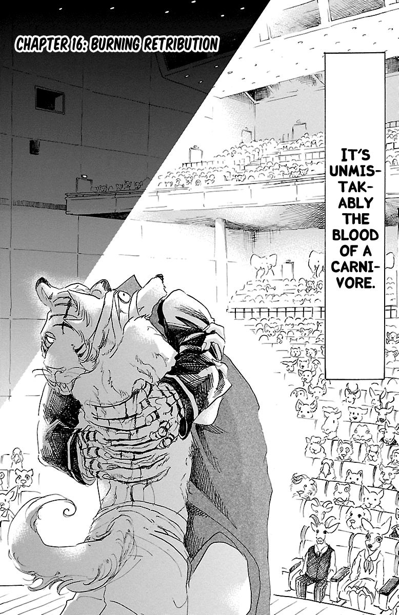 Beastars Chapter 16 page 2 - Chapter 16: Burning Retribution