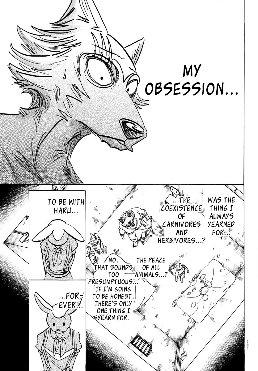 Beastars Chapter 160 page 13 - Chapter 160: The Uncertainty of a Loyal Son