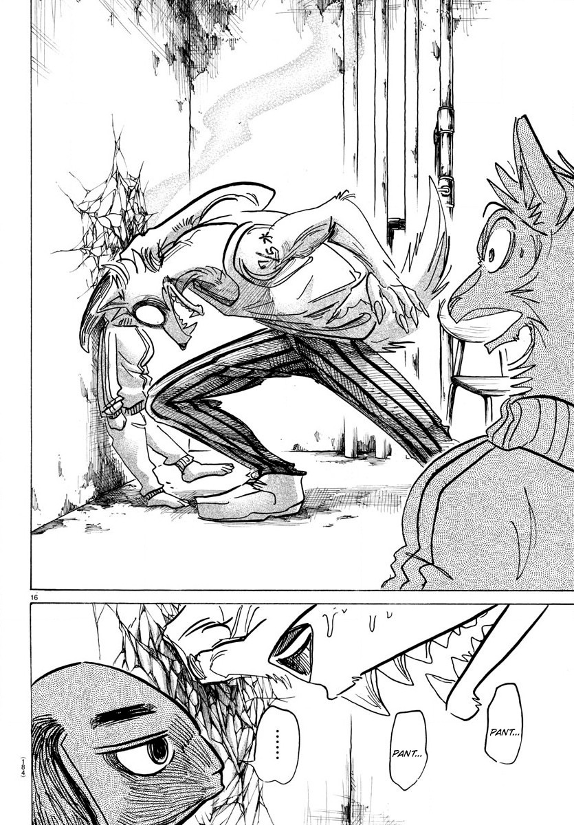 Beastars Chapter 160 page 16 - Chapter 160: The Uncertainty of a Loyal Son