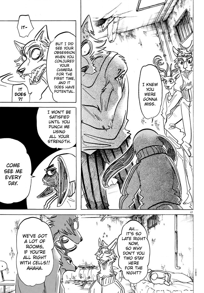 Beastars Chapter 160 page 17 - Chapter 160: The Uncertainty of a Loyal Son