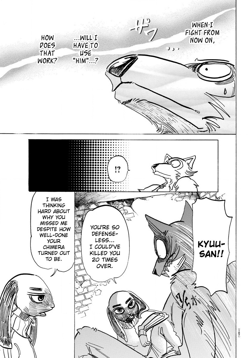 Beastars Chapter 160 page 19 - Chapter 160: The Uncertainty of a Loyal Son