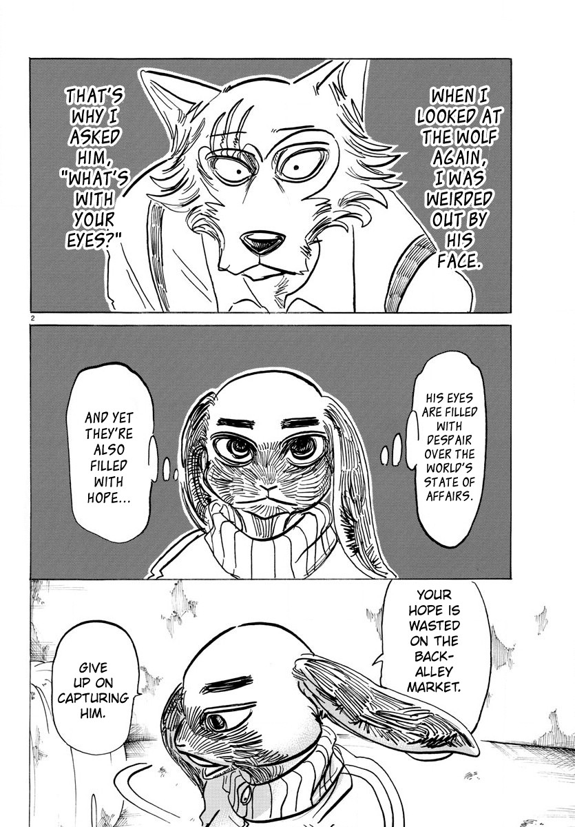 Beastars Chapter 160 page 2 - Chapter 160: The Uncertainty of a Loyal Son