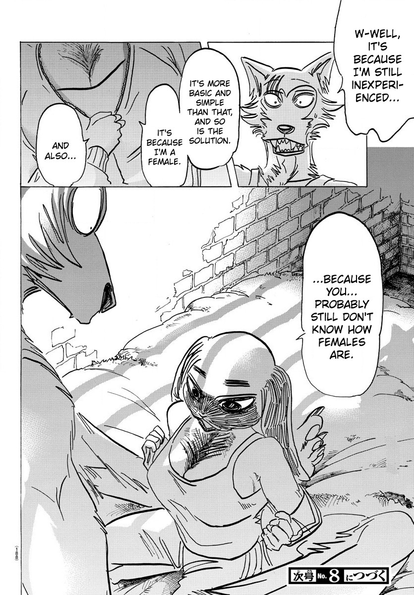 Beastars Chapter 160 page 20 - Chapter 160: The Uncertainty of a Loyal Son