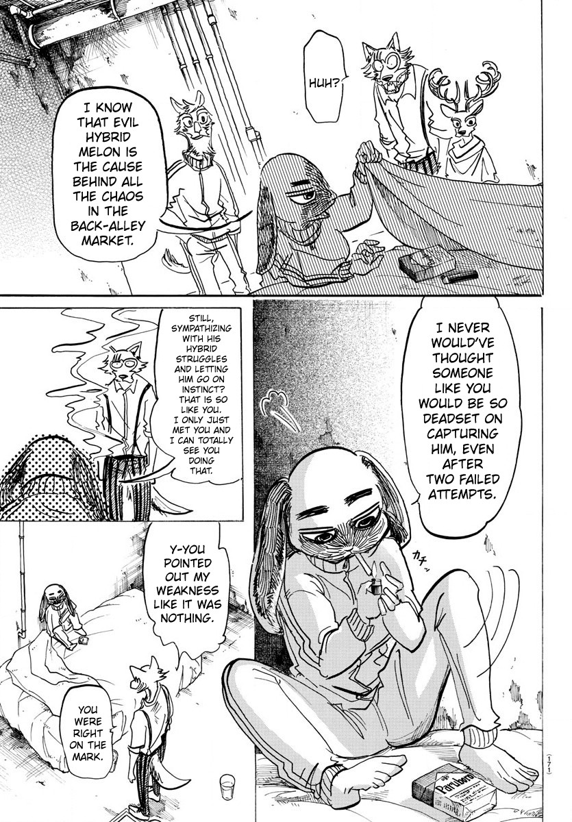 Beastars Chapter 160 page 3 - Chapter 160: The Uncertainty of a Loyal Son