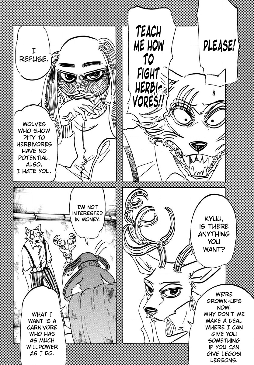 Beastars Chapter 160 page 4 - Chapter 160: The Uncertainty of a Loyal Son