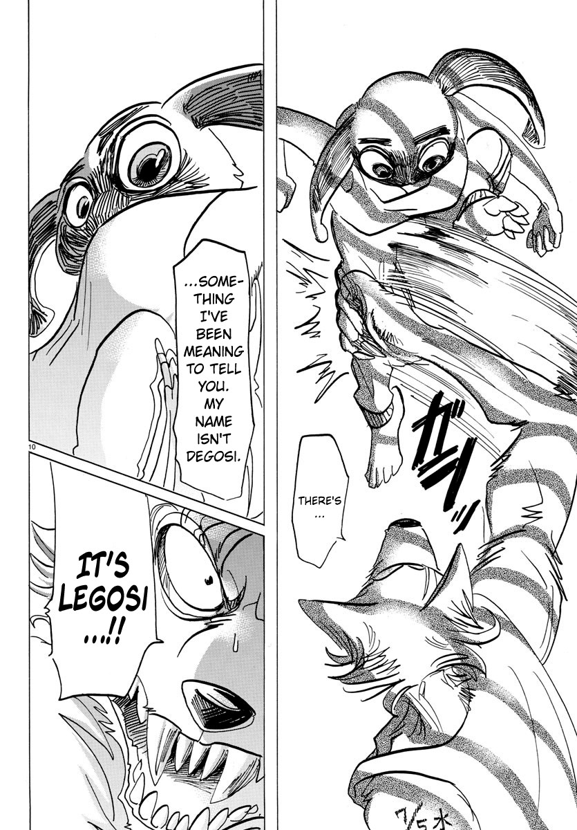 Beastars Chapter 161 page 10 - Chapter 161: In Awe of Ignorance