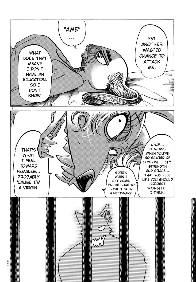 Beastars Chapter 161 page 12 - Chapter 161: In Awe of Ignorance