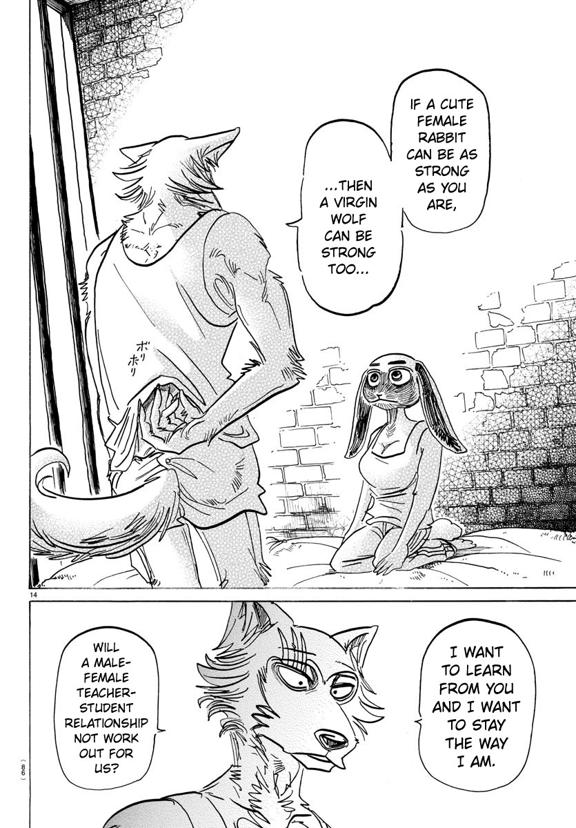 Beastars Chapter 161 page 14 - Chapter 161: In Awe of Ignorance