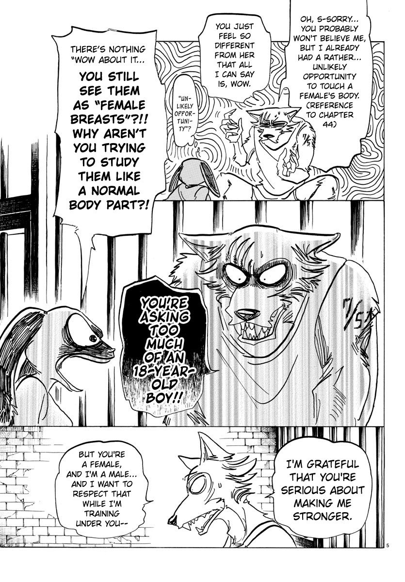Beastars Chapter 161 page 5 - Chapter 161: In Awe of Ignorance