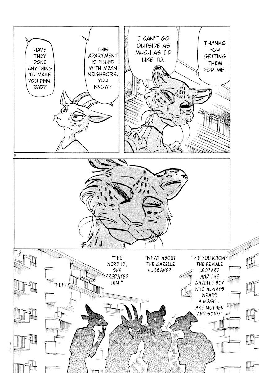 Beastars Chapter 162 page 6 - Chapter 162: An Early Afternoon with a Good Wife and a Wise Mother