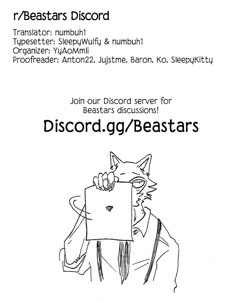 Beastars Chapter 164 page 20 - Chapter 164: A Drop Of Asura's Tear