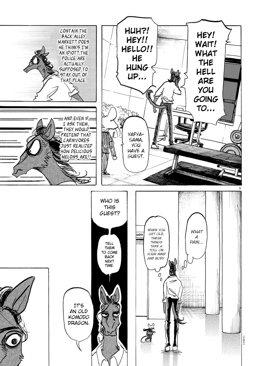 Beastars Chapter 164 page 5 - Chapter 164: A Drop Of Asura's Tear