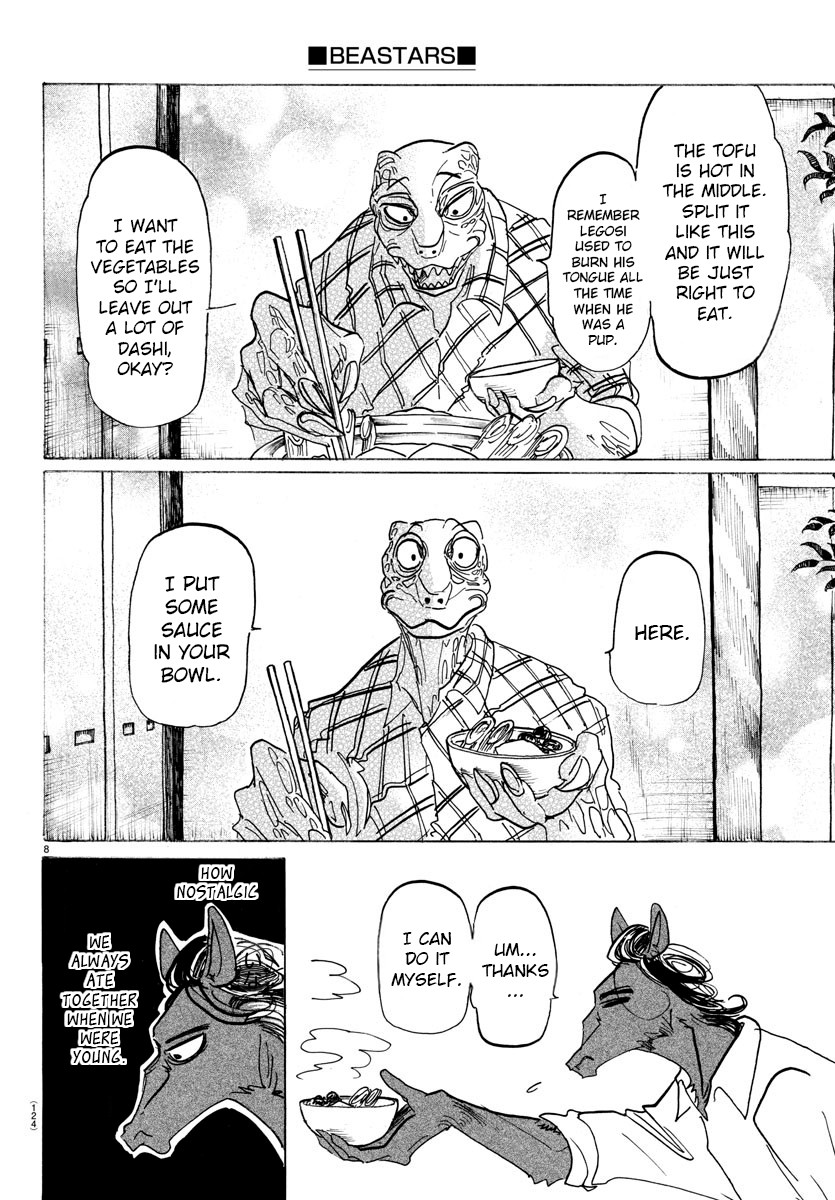 Beastars Chapter 164 page 8 - Chapter 164: A Drop Of Asura's Tear
