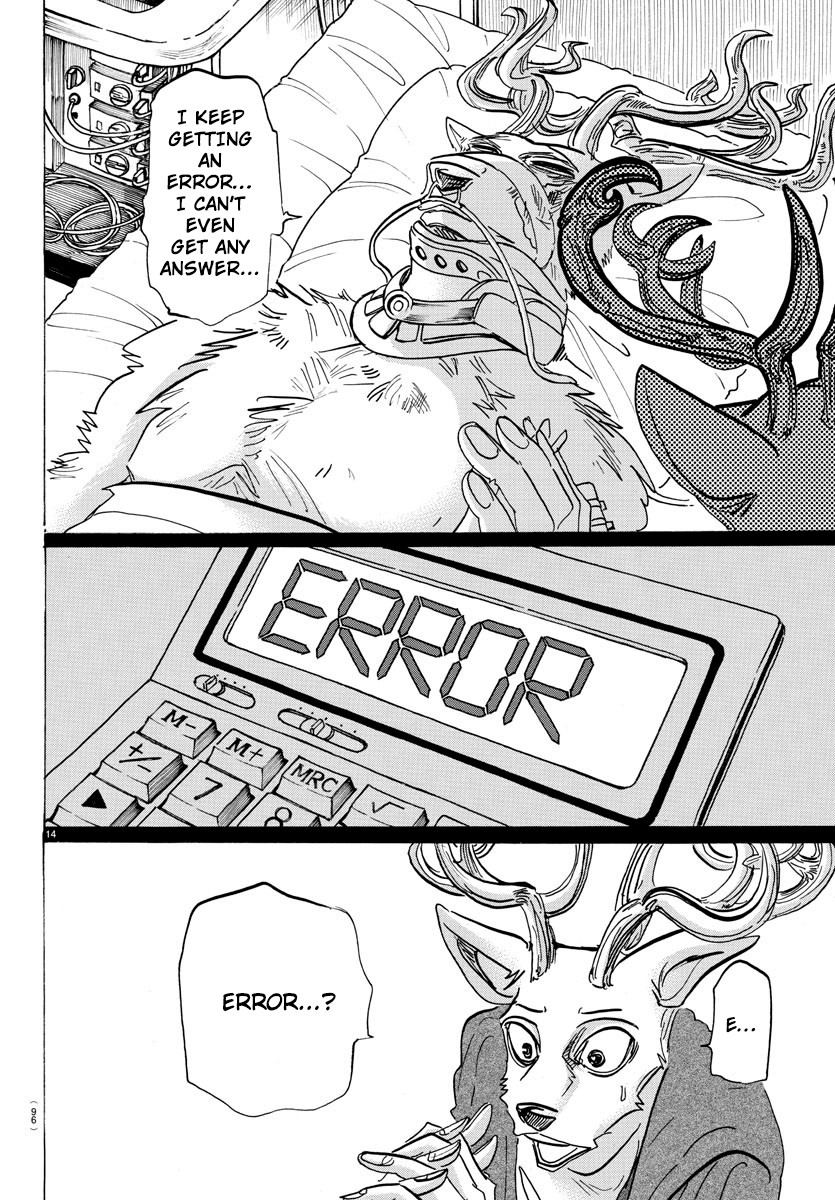 Beastars Chapter 165 page 13 - Chapter 165: The Answer To Chapter 65 Is "ERROR"