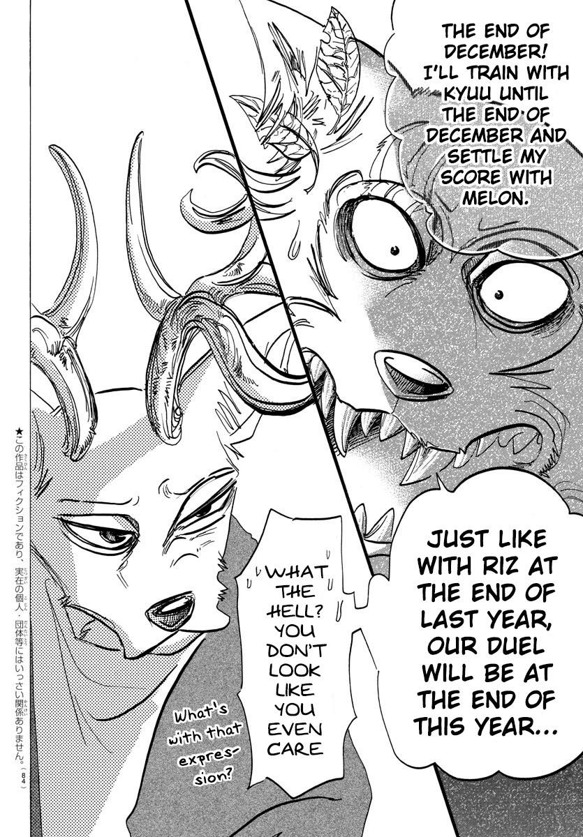 Beastars Chapter 165 page 2 - Chapter 165: The Answer To Chapter 65 Is "ERROR"