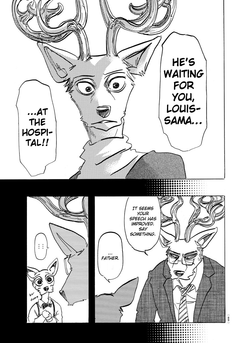 Beastars Chapter 165 page 7 - Chapter 165: The Answer To Chapter 65 Is "ERROR"