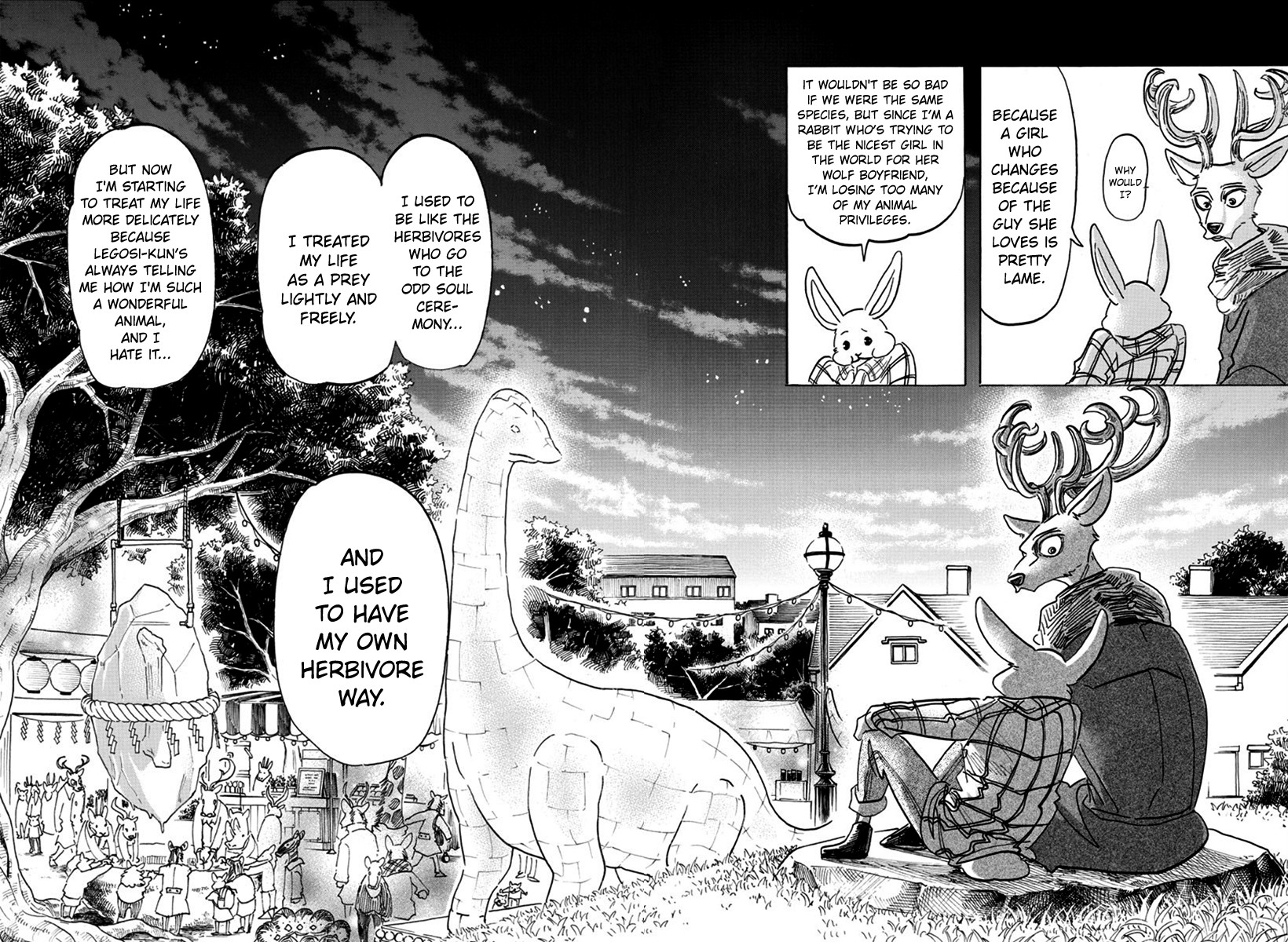 Beastars Chapter 166 page 15 - Chapter 166: Please Give Me Your Body's Fate