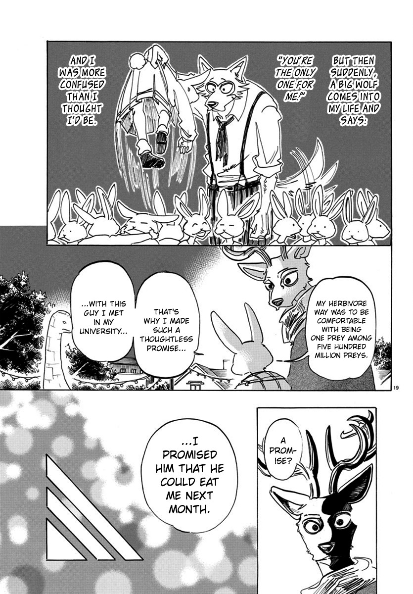 Beastars Chapter 166 page 19 - Chapter 166: Please Give Me Your Body's Fate