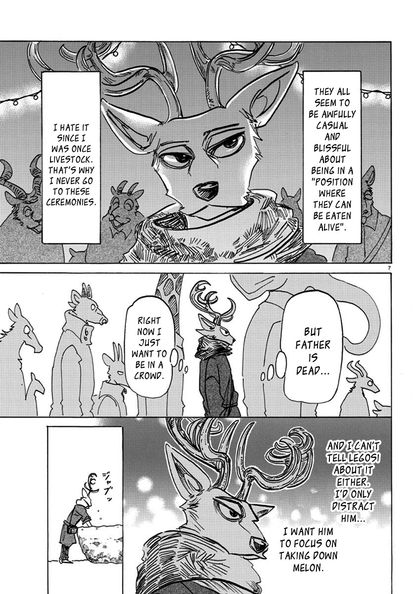 Beastars Chapter 166 page 8 - Chapter 166: Please Give Me Your Body's Fate