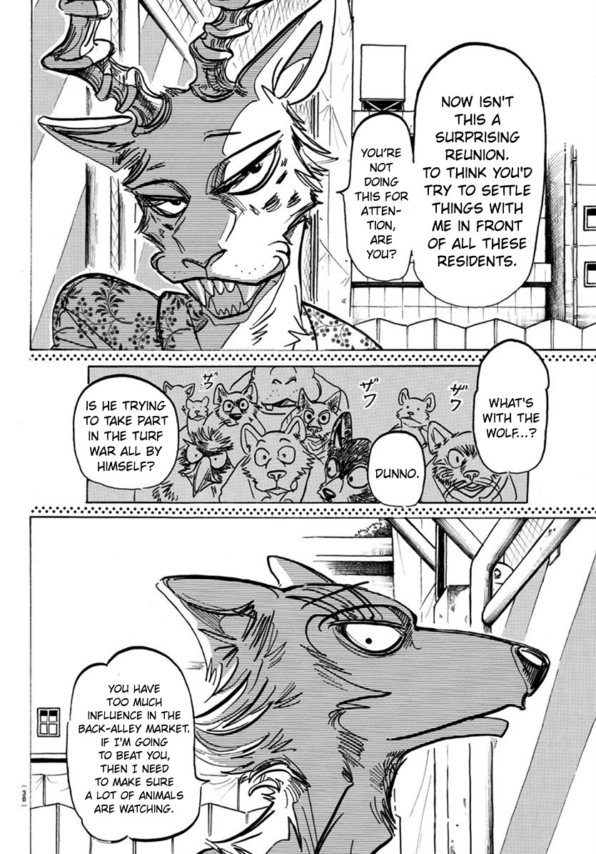 Beastars Chapter 167 page 12 - Chapter 167: Crazy Party Quiz Show