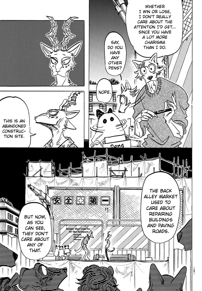 Beastars Chapter 167 page 13 - Chapter 167: Crazy Party Quiz Show