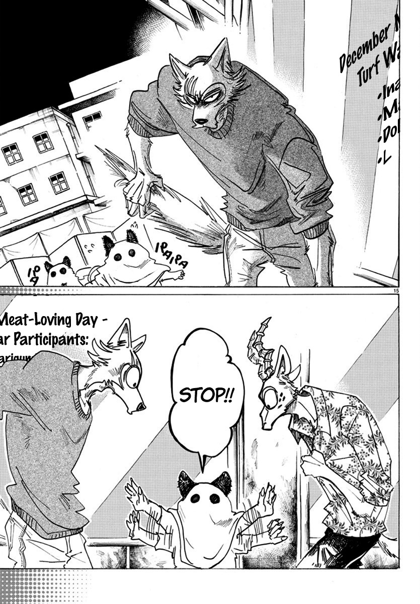 Beastars Chapter 167 page 15 - Chapter 167: Crazy Party Quiz Show