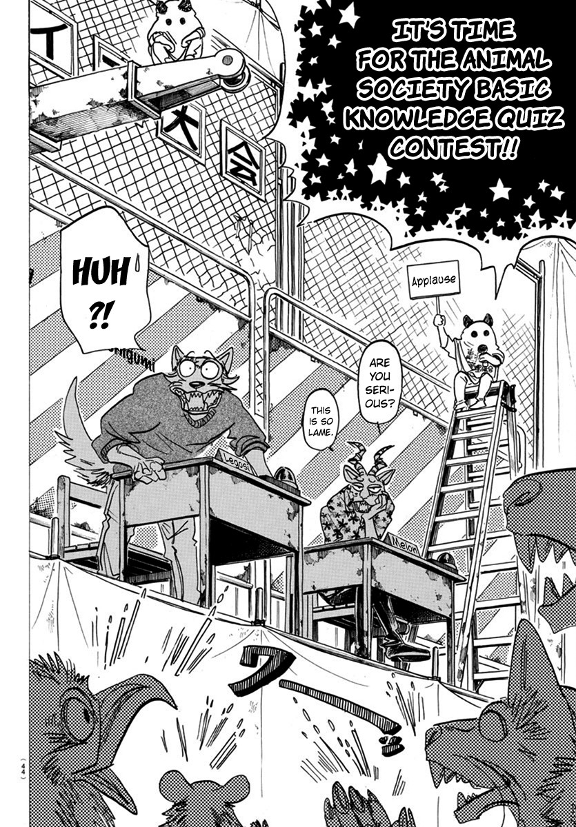Beastars Chapter 167 page 18 - Chapter 167: Crazy Party Quiz Show