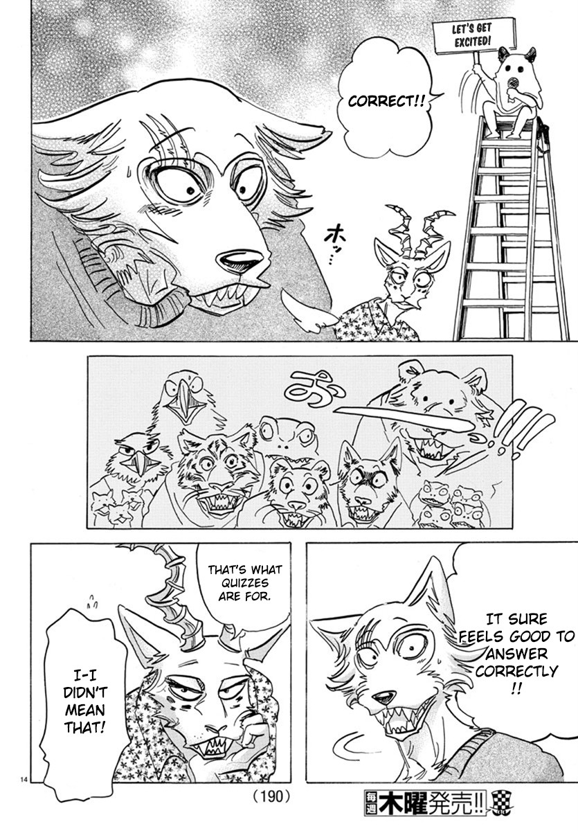 Beastars Chapter 168 page 14 - Chapter 168: The Final Answer For Both