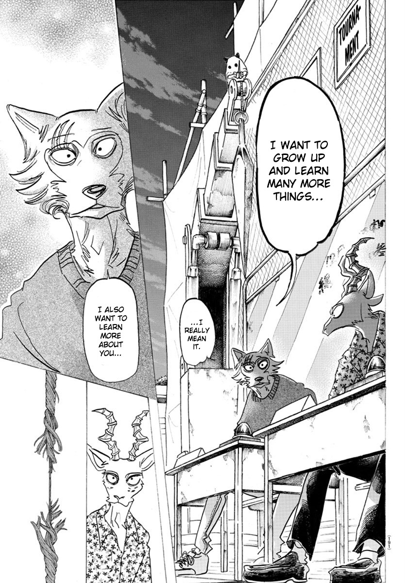 Beastars Chapter 168 page 15 - Chapter 168: The Final Answer For Both
