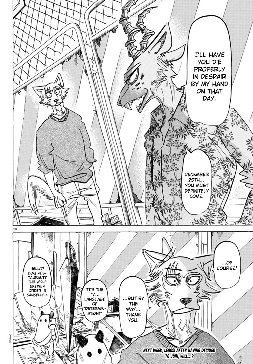 Beastars Chapter 168 page 19 - Chapter 168: The Final Answer For Both