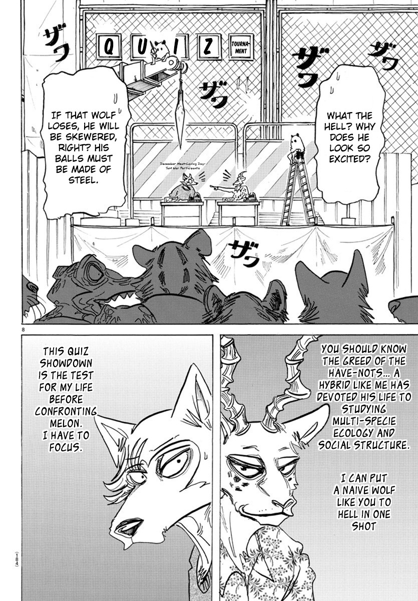 Beastars Chapter 168 page 8 - Chapter 168: The Final Answer For Both