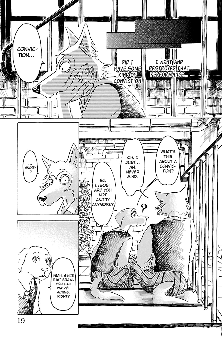 Beastars Chapter 17 page 16 - Chapter 17: Howl Reluctance Syndrome