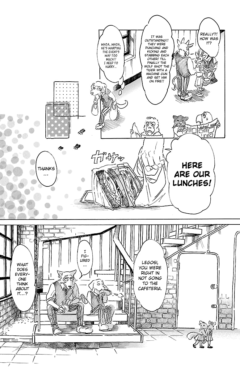 Beastars Chapter 17 page 5 - Chapter 17: Howl Reluctance Syndrome