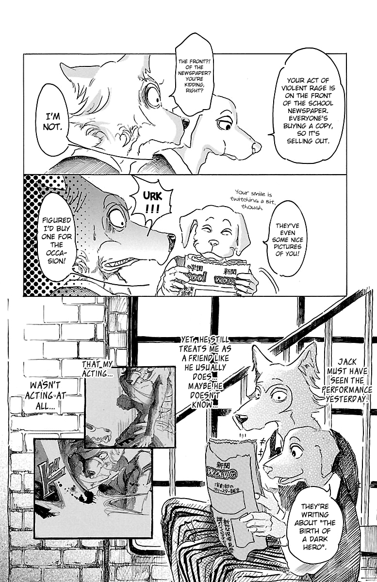 Beastars Chapter 17 page 6 - Chapter 17: Howl Reluctance Syndrome