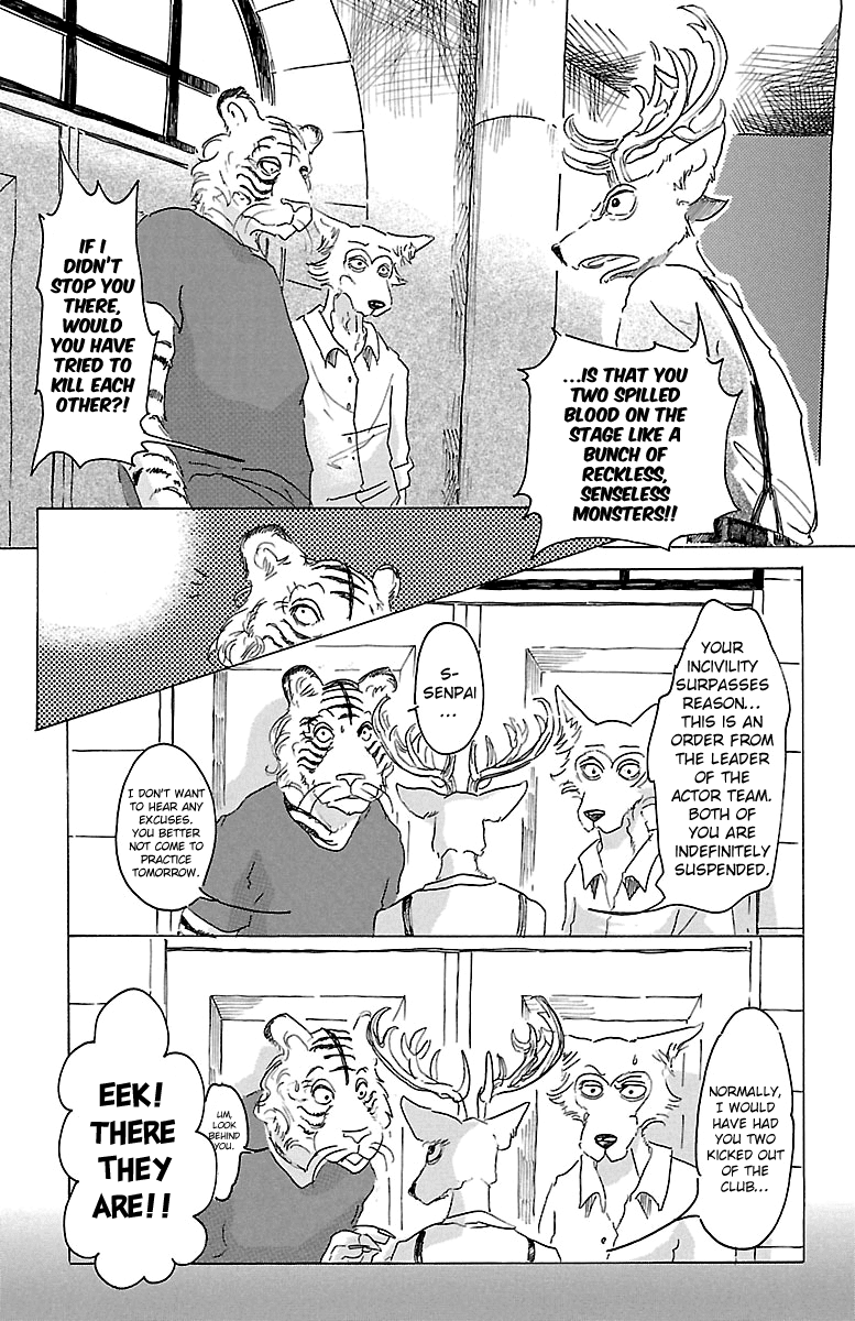 Beastars Chapter 17 page 9 - Chapter 17: Howl Reluctance Syndrome