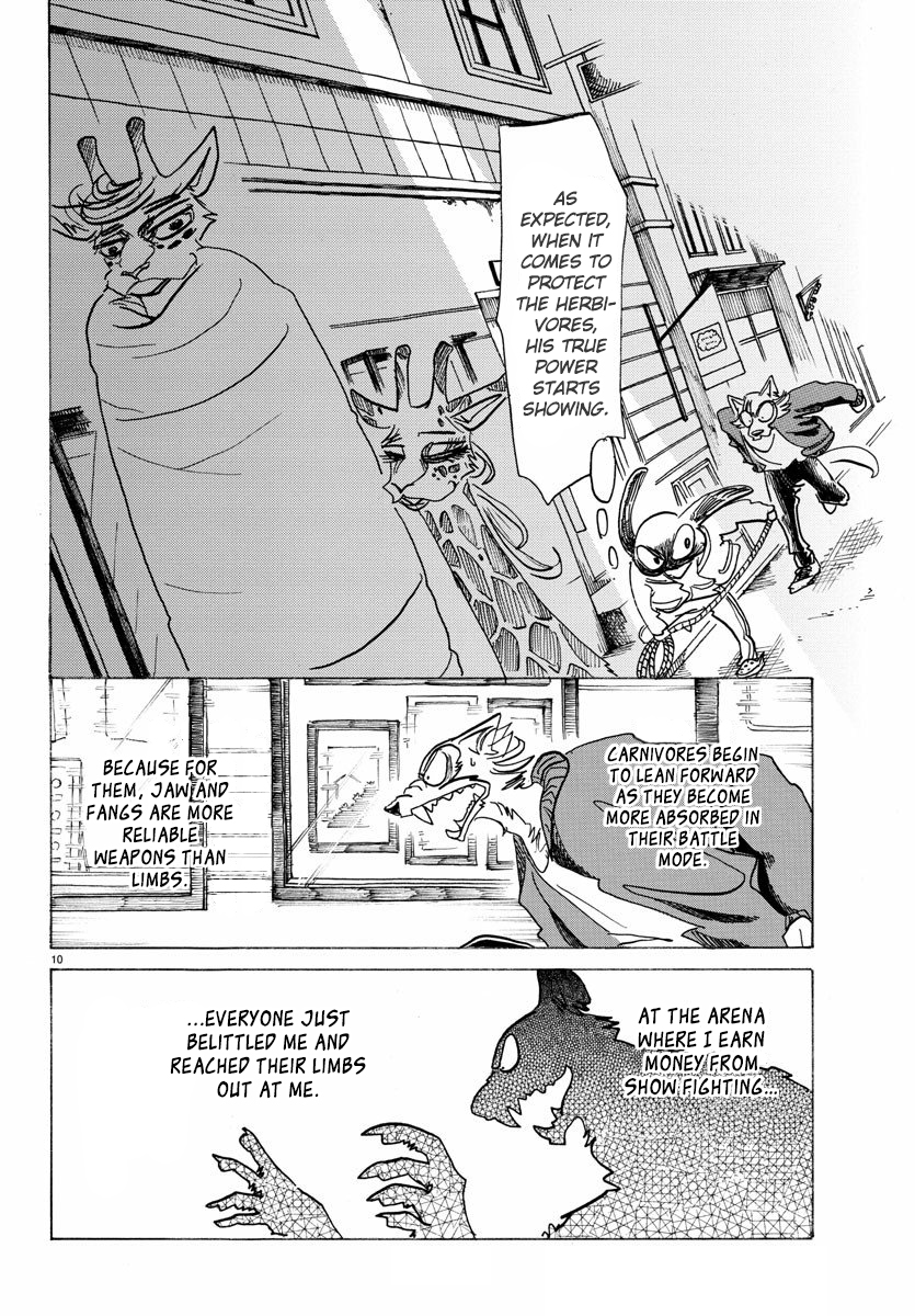 Beastars Chapter 170 page 11 - Chapter 170: The Endless Table Manners