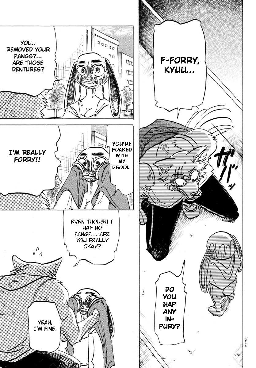 Beastars Chapter 170 page 17 - Chapter 170: The Endless Table Manners