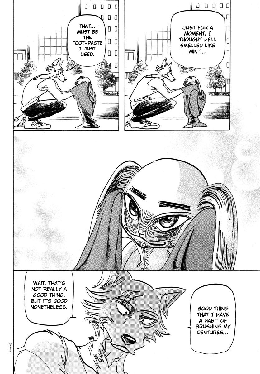 Beastars Chapter 170 page 18 - Chapter 170: The Endless Table Manners