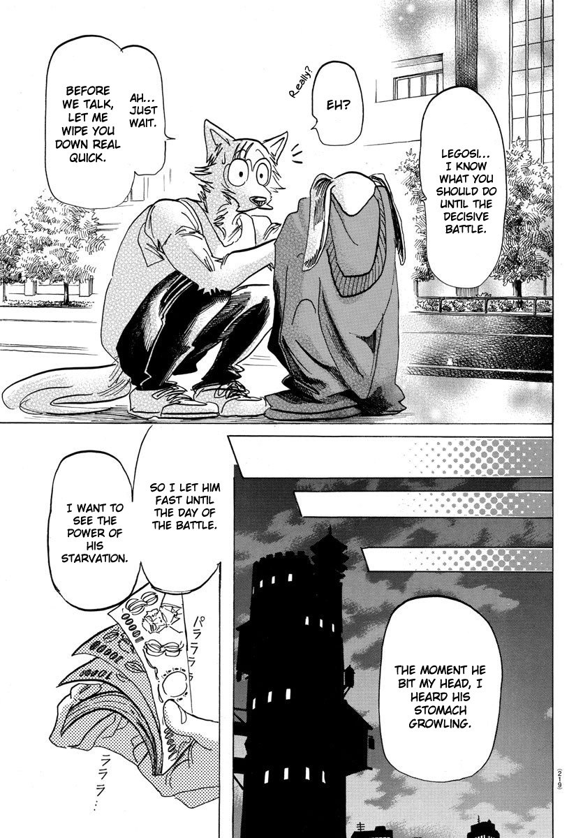 Beastars Chapter 170 page 19 - Chapter 170: The Endless Table Manners