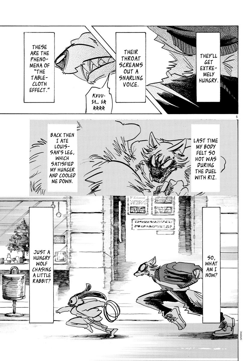 Beastars Chapter 170 page 6 - Chapter 170: The Endless Table Manners