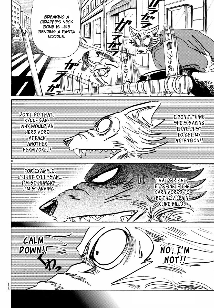 Beastars Chapter 170 page 9 - Chapter 170: The Endless Table Manners