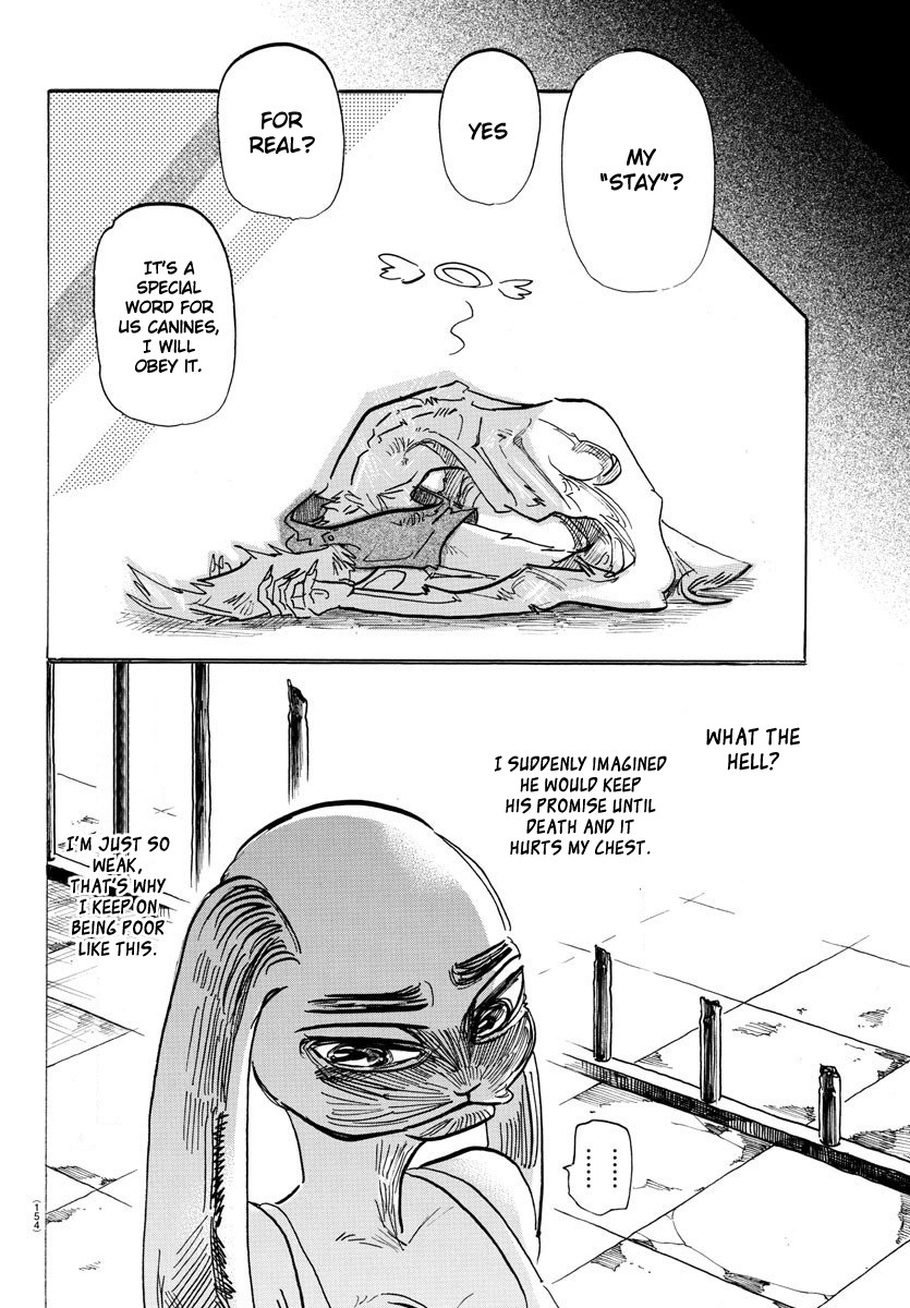 Beastars Chapter 171 page 10 - Chapter 171: Staring Into My Lips And Threatening Me
