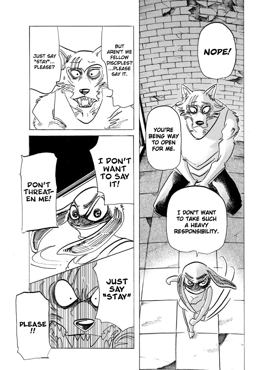 Beastars Chapter 171 page 11 - Chapter 171: Staring Into My Lips And Threatening Me
