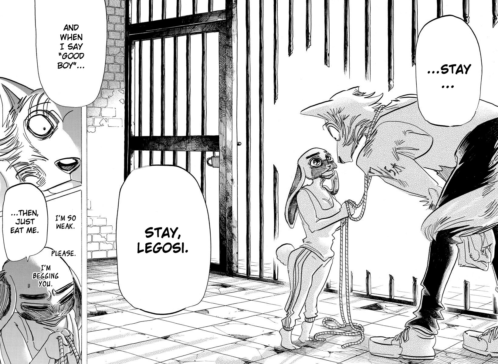 Beastars Chapter 171 page 16 - Chapter 171: Staring Into My Lips And Threatening Me