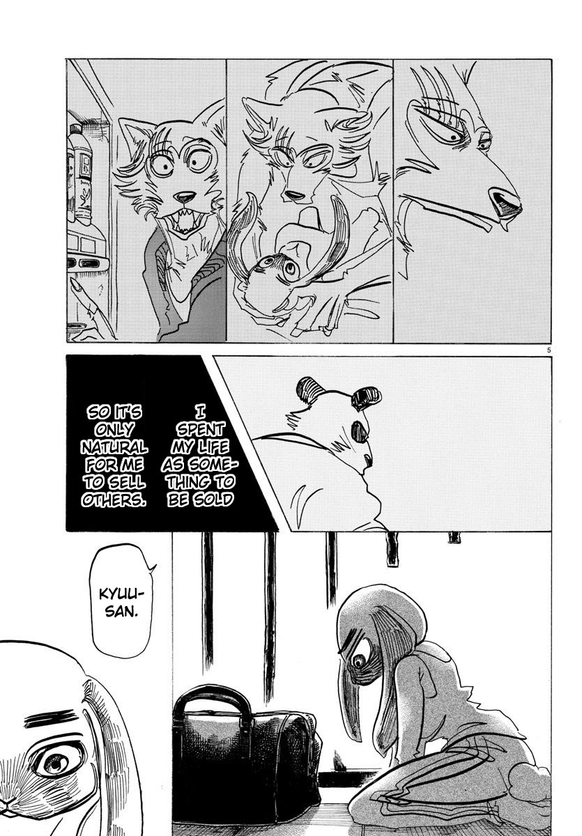 Beastars Chapter 171 page 5 - Chapter 171: Staring Into My Lips And Threatening Me
