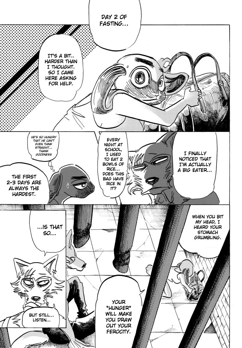 Beastars Chapter 171 page 7 - Chapter 171: Staring Into My Lips And Threatening Me