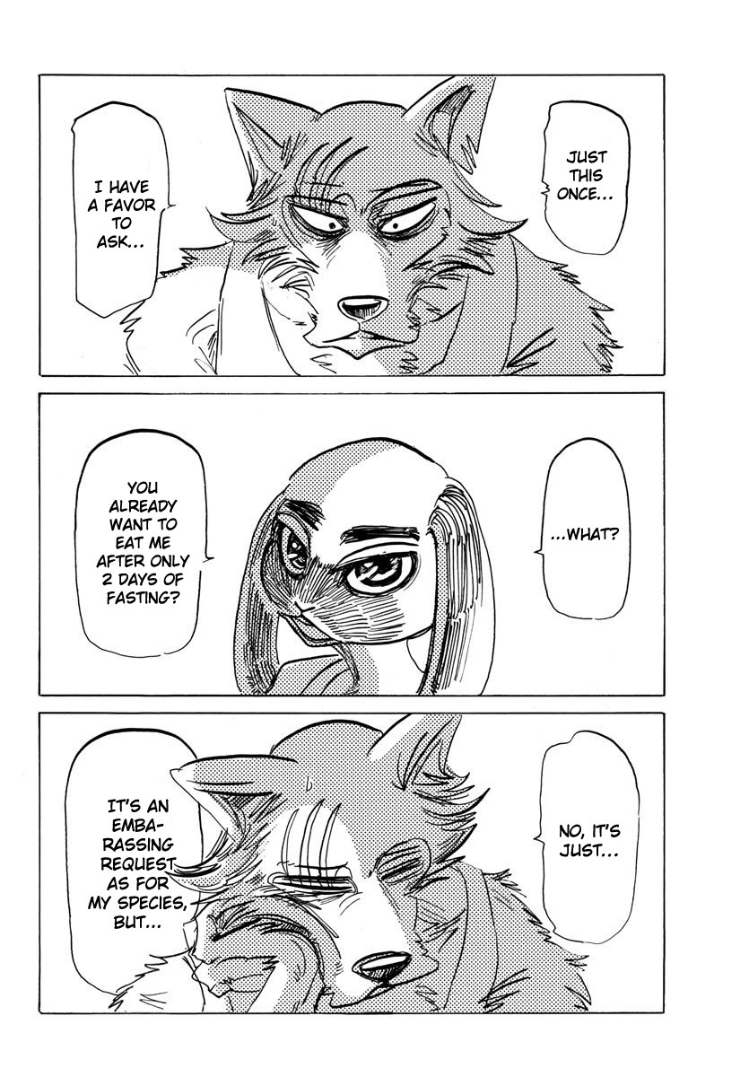 Beastars Chapter 171 page 8 - Chapter 171: Staring Into My Lips And Threatening Me