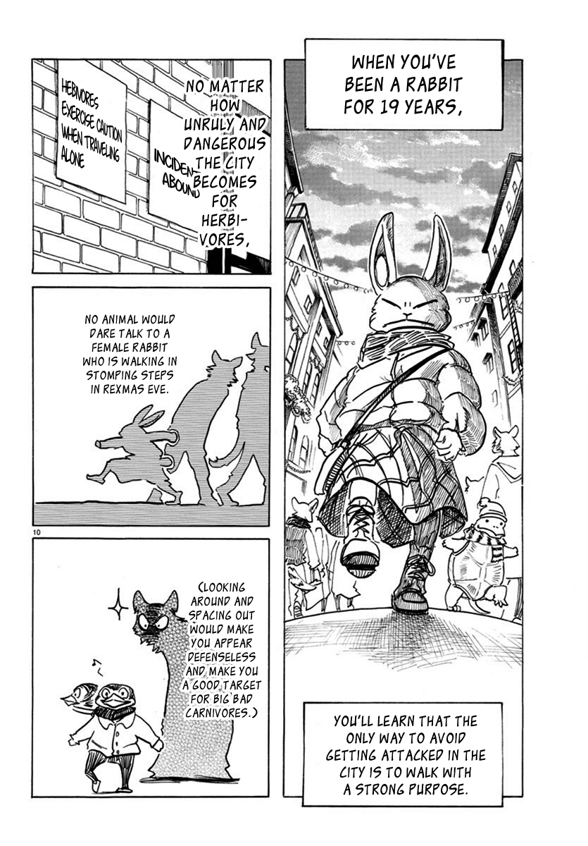 Beastars Chapter 172 page 10 - Chapter 172: Red, the Color of Rexmas