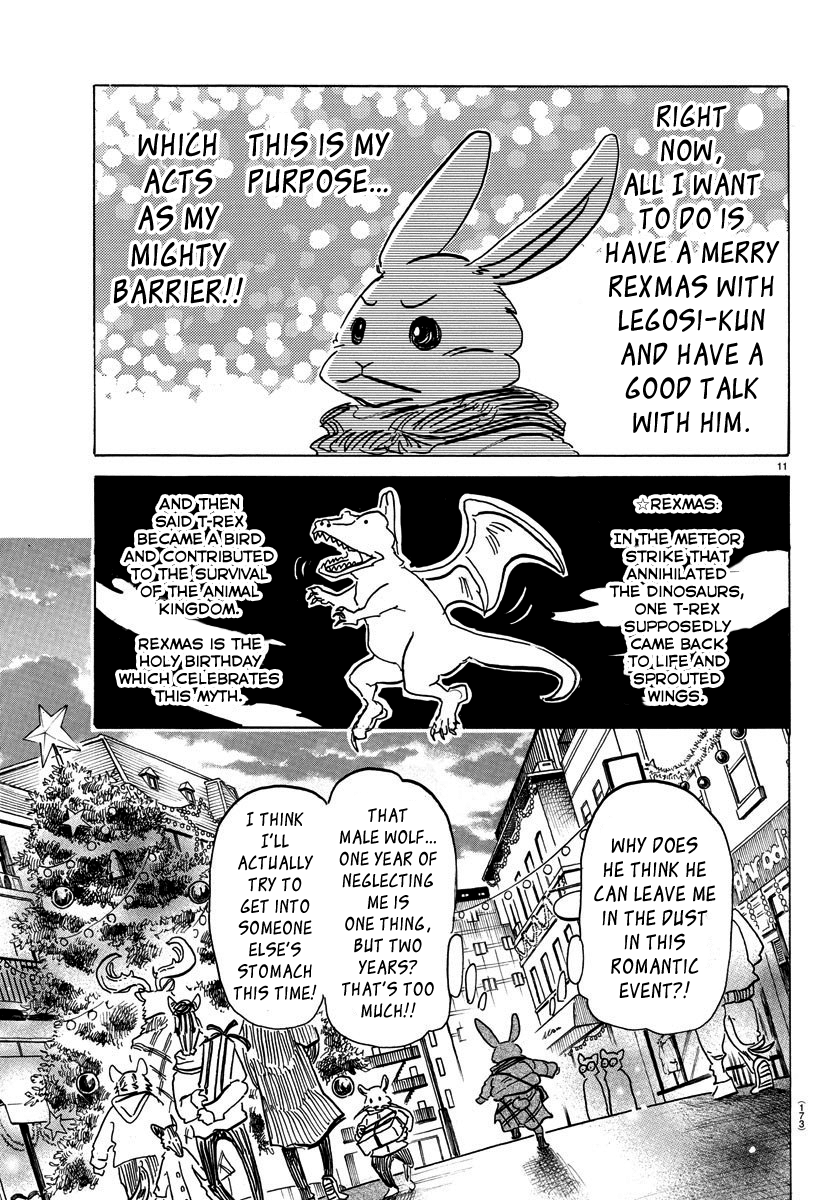 Beastars Chapter 172 page 11 - Chapter 172: Red, the Color of Rexmas