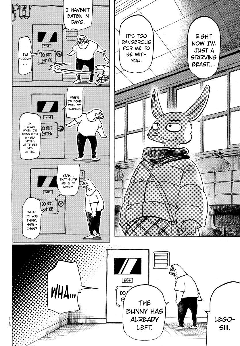 Beastars Chapter 172 page 16 - Chapter 172: Red, the Color of Rexmas
